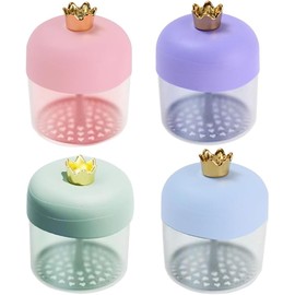 OUNONA Herramienta para Lavado de Cara Kit de 4 Piezas para Crear Espuma Facial Material Pp y Abs Color Aleatorio Adecuado para Cuidado Piel de Mujeres y Niñas