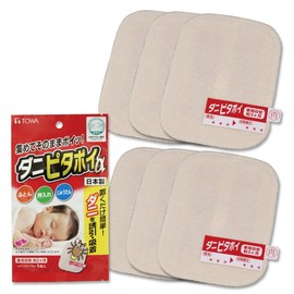 Towa Sangyo Dust Mites Removing Sheet, Danipitapoi Alpha Pack, Set of 6