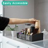 ALELION Coffee Station Organizer for Countertop - 7 Compartments Coffee