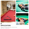 Yardwe Mini Triangle Pool Rack Billiard Ball Triangle Rack Diamond
