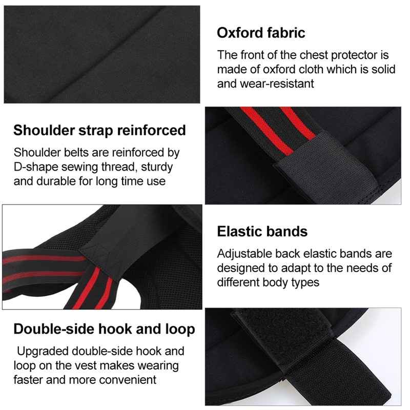 Children Adults Karate Sports Wear Chest Shoulder Protector Protection Vest