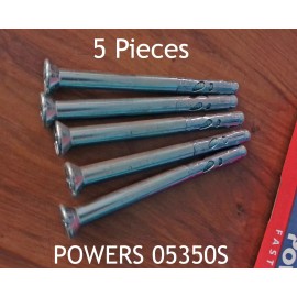 Powers 5 New Powers 05350S 3/8" x 5" Lok-Bolt Sleeve Expansion Anchors Free Ship