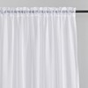 Megachest a pair of sheer Iris stripe pattern voile curtain