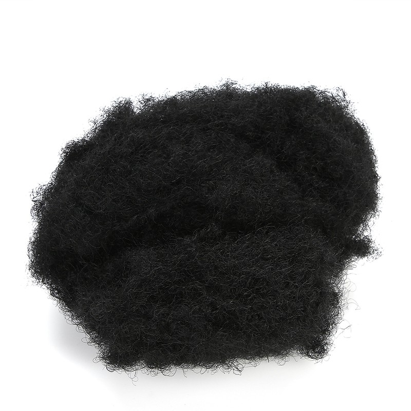 Afro Bun Puff Hair Bun Soft Afro Curly Hair Wigs