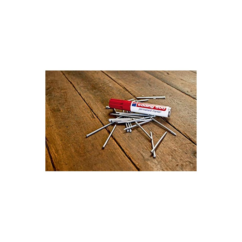edding edding 500 Permanentmarker - mehrfarbig - 3 Stifte -