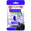 Grenades Gum - 30ct Bag - STRONG MINT GUM (Grape