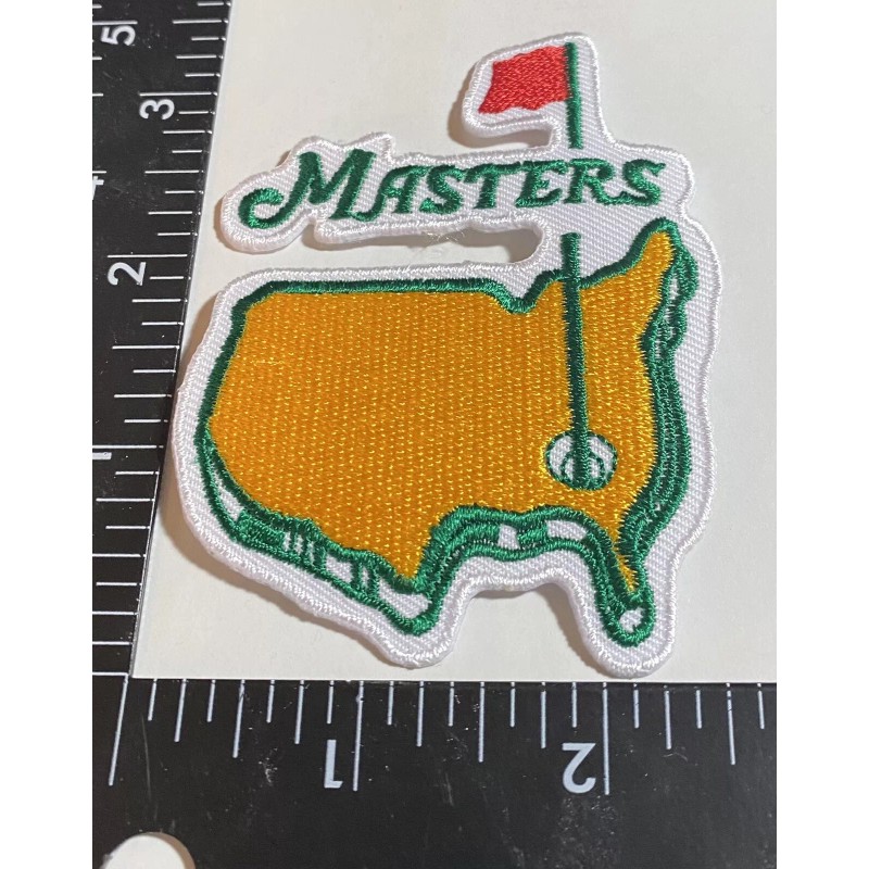 Unbranded Masters Iron On Golf PATCH.