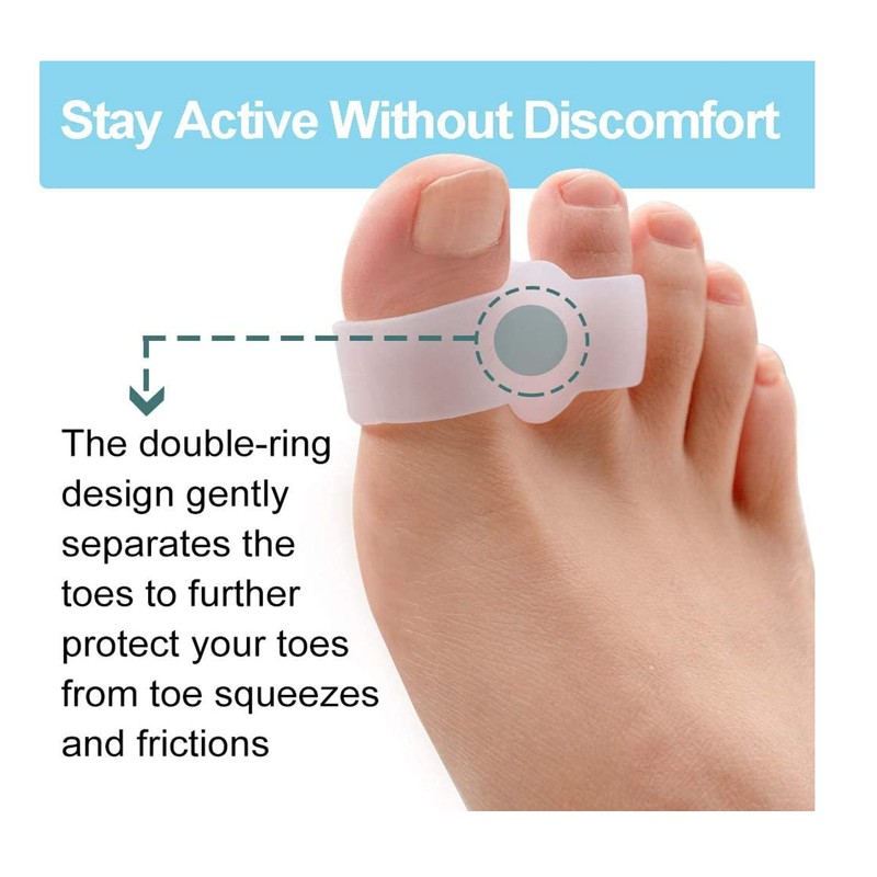 Toe Spreader to Correct Misalignment of Toes - Reduce Bunion