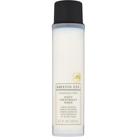 Kristin Ess Hair Fragrance Free Deep Conditioning Treatment Mask for Dry Damaged Hair, Moisturizing + Nourishing, Softens Hair, Shine Enhancing, Vegan, Silicone Free, Color + Keratin Safe, 6.7 fl oz