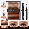 Lash Clusters Kit-VYRILA 0.07mm Wispy 8-14mix C Curl Eyelash Clusters
