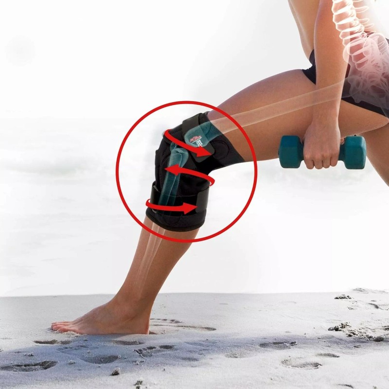 ‎Sport Spartan Performance Hinged Knee Brace Support for Men &