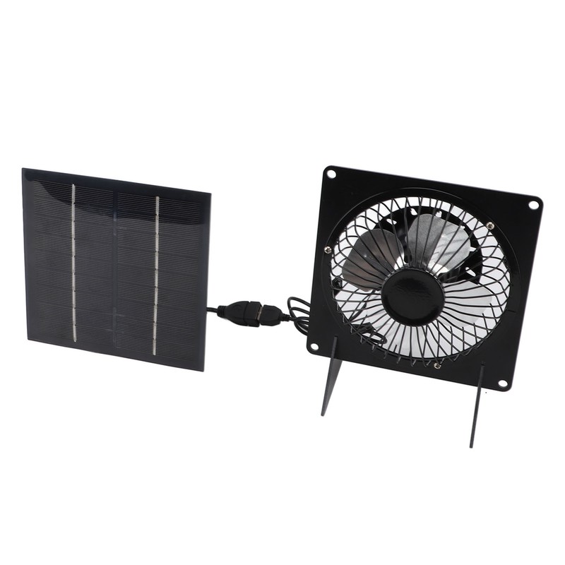 Solar Panel Fan Mini USB Outdoor Portable Cooling Fan Desktop