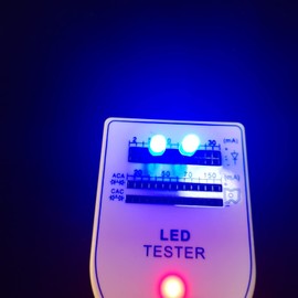 5 mm LED Light Emitting Diode, 80 Pieces Blue LED Diodes, 5 mm LED Assortment Kits for Science Projects, Schools and DIY Projects (5 mm, 80 Pieces)