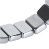 Terahertz Rectangle Bead Bracelet Energy Stone Fashion Unisex Terahertz Elastic