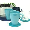 Round Place Mat Felt Coaster in 35 cm, Bordeaux (HF003)