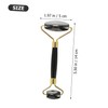 OHPHCALL 2pcs Facial Massage Roller and Scraping Board Compact Massage