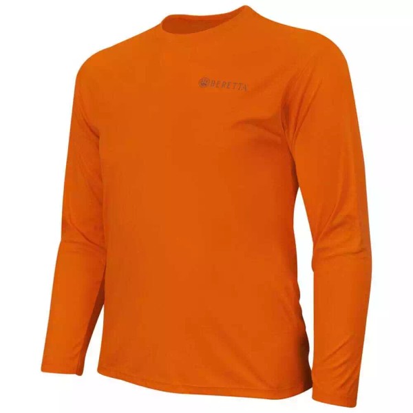 Beretta Covey Tech LS Tee Blaze Orange Medium TS208T11800402