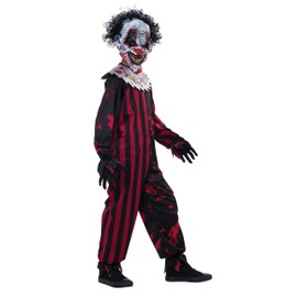 Boys Killer Clown Costume Medium (8-10)
