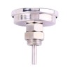 Fdit Stainless Steel BBQ Thermometer Grill Charcoal Grill Smoking Temperature