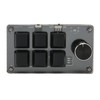 6 Key Mini Keypad with Knob Blue Switch Wired USB