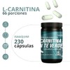 L-Carnitina con Té Verde en Cápsulas 230 Cápsulas de 600