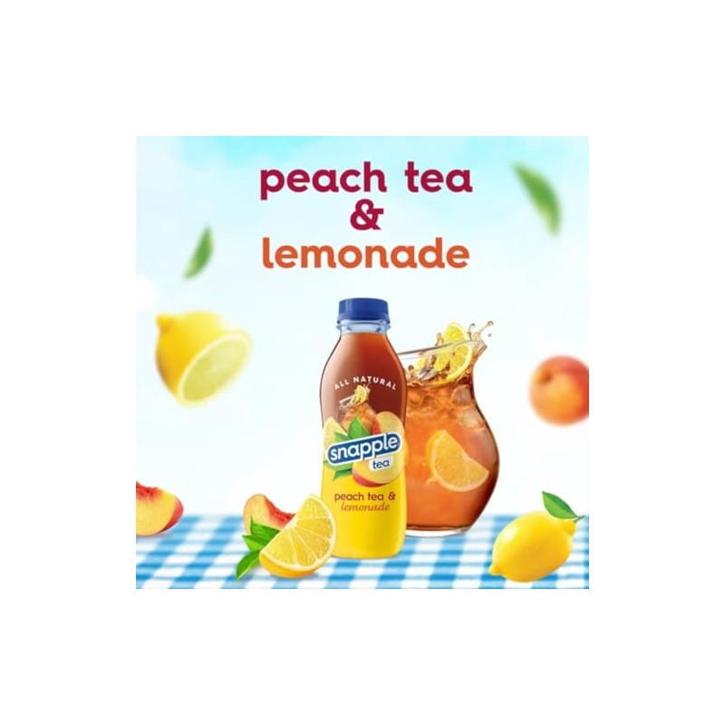 Snapple Tea Variety Pack, 6 Assorted Flavors – Ready-to-Drink Iced