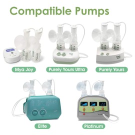 Maymom Flange Compatible with Ameda Purely Yours Pump, Finesse, NOT for Ameda MYA 25mm
