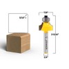 Yonico 13962q 3/16-Inch Radius Round Over Edge Forming Router Bit