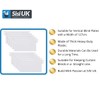 Vertical Blind Bottom Weights Blinds Slats Replacement White 127mm /