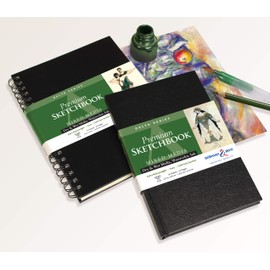 Stillman & Birn Delta Series Wirebound Sketchbook, 9" x 12", 270 gsm (Extra Heavyweight), Ivory Paper, Cold Press Surface