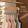 Wooden Multi-Hook Hanger for Bras, Tank Tops & Camisoles –