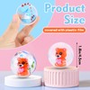 Joottuan 100 Pack Gumball Vending Machine Capsules with Cute Cartoon