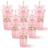 6 Set Sleepover Squad Party Cups 24 oz Slumber Plastic