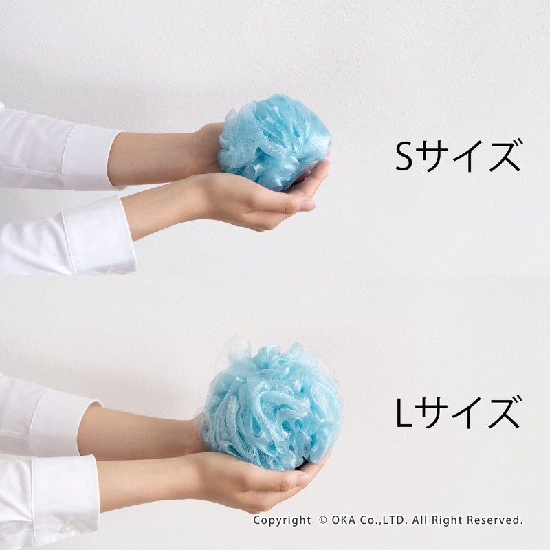 OKA Whipping Net, L, Blue, PLYS, Will Silky Wash