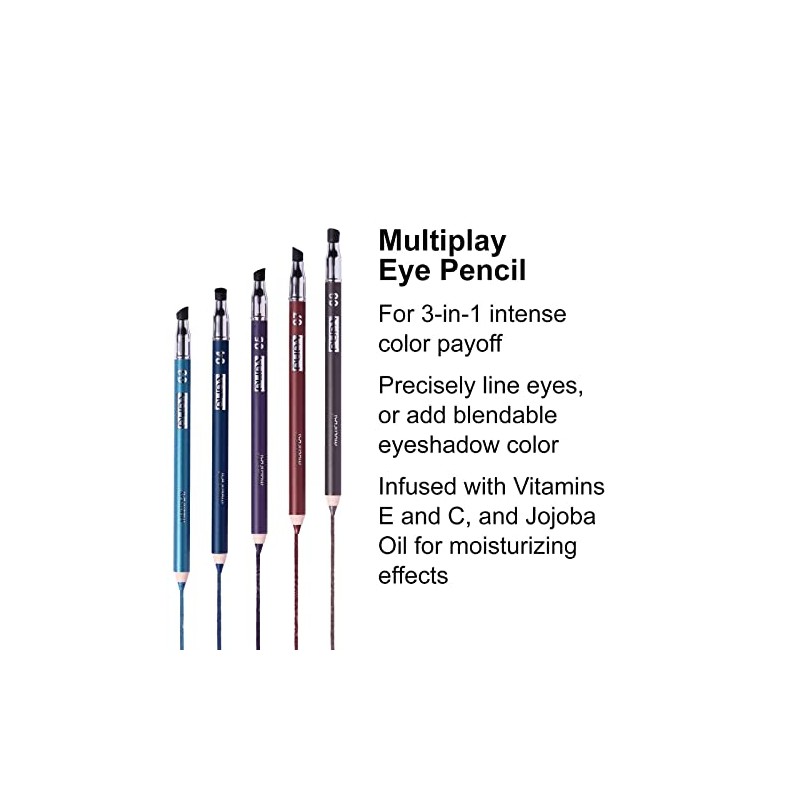 Pupa Multiplay Pencil 12 Grey Blue