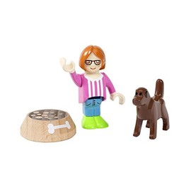 BRIO World - Village Figure and Dog