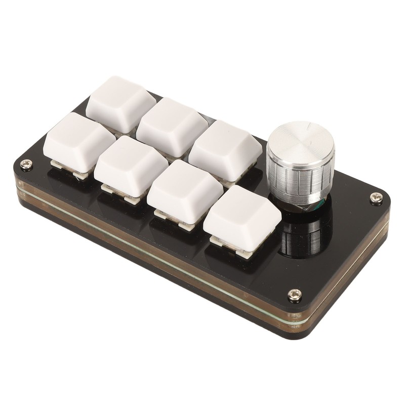 USB Mini 7 Key Keypad with Knob Custom Programming Hot