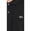 Lacoste Men's Classic Fit Original L.12.12 Polo, Dark Black, 3X-Large