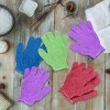 Duufin 14 Pares Guantes Exfoliantes Guantes De Baño Mitt De