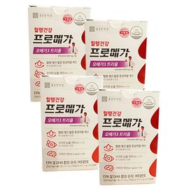 Promega Chong Kun Dang Health Promega Omega 3 Triple Enteric Coated 654mg 60 Capsules. 4 (120 days worth) / 프로메가 종근당건강 프로메가 오메가3 트리플 장용성 654mg 60캡슐. 4개(120일분)