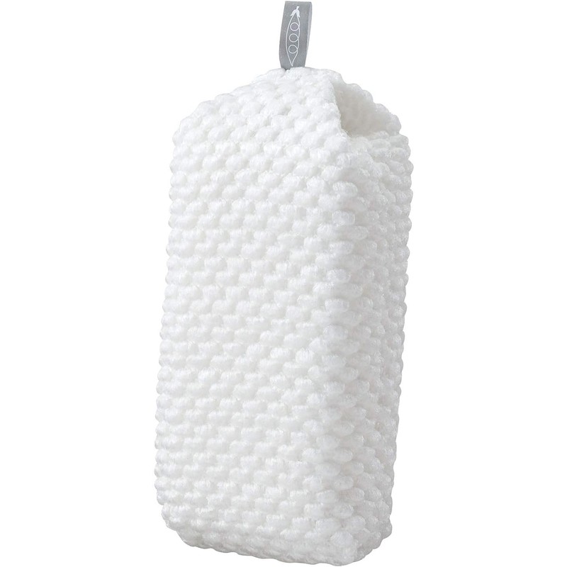 Mameita Bathroom Cleaning Sponge 2-Pack White 8 cm (Width) x