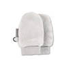 Sterntaler Unisex Baby Teddy Fur Mittens, lightgrey