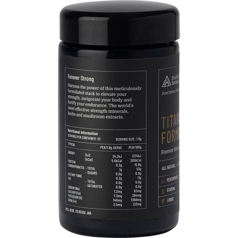 EVOLUTION BOTANICALS Titanium Formula Forever Strong 100g