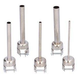 5Pcs Hot Air Gun Nozzle Kit Lengthened Straight 850 BGA Soldering Desoldering Station Accessory