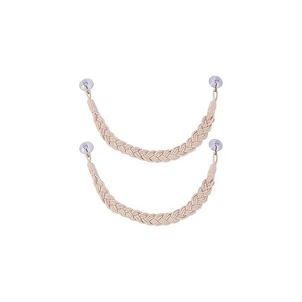 2-Pcs Reptile Climbing Ropes with 4 Suction Cups - Vertical