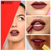 Krayons Cute Pop Matte Lipstick, Waterproof, Longlasting,Orange Tango, Cherry Maroon,