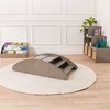 ECR4Kids Rocking Boat and Steps, Play Center, Grey Wash