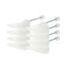 Incutex 4 pairs of shoe trees plastic variable size UK