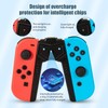 Haotianchi Joy-Con Charging Grip 2PCS for Switch/OLED, 6.6ft USB-C Cable