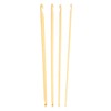 Crochet Hooks, 4 Pieces, 9.4 Inch Long, Various Sizes, Non-Slip